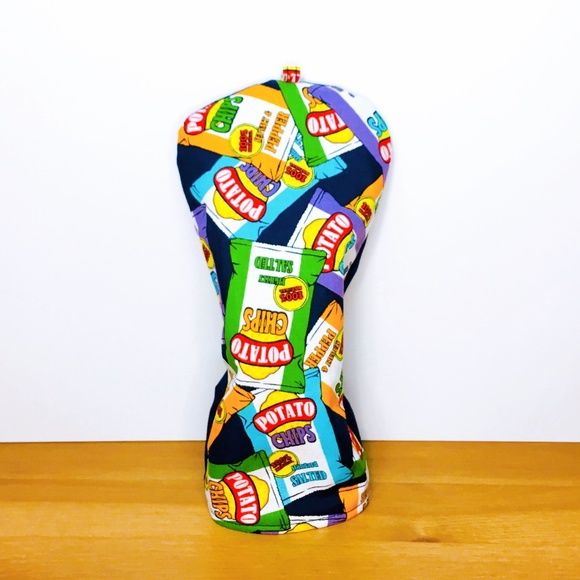 Golf Hybrid Head Cover Potato Chips Pattern Handmade by SHIZUJP - Picture 1 of 3